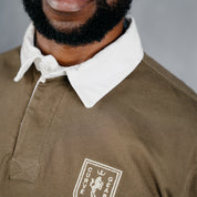 Elite Rugby Polo Dark Olive