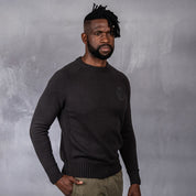 Foundry Crew Neck Knit Charcoal
