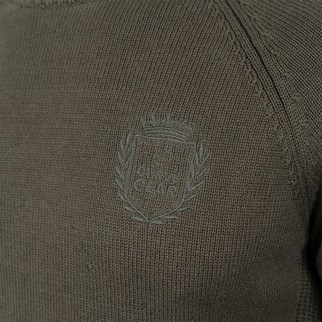 Foundry Crew Neck Knit Olive