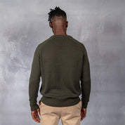 Foundry Crew Neck Knit Olive