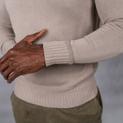 Foundry Crew Neck Knit Stone
