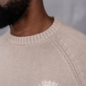 Foundry Crew Neck Knit Stone