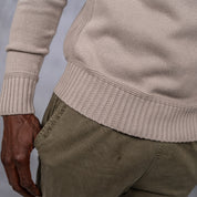 Foundry Crew Neck Knit Stone