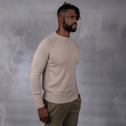 Foundry Crew Neck Knit Stone