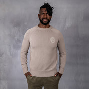 Foundry Crew Neck Knit Stone