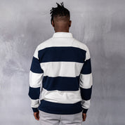 Hero Rugby Polo Navy & Off White