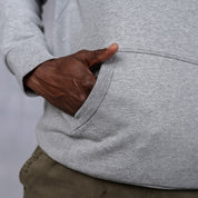 Hoodie for Life Grey Melange