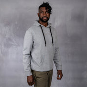 Hoodie for Life Grey Melange