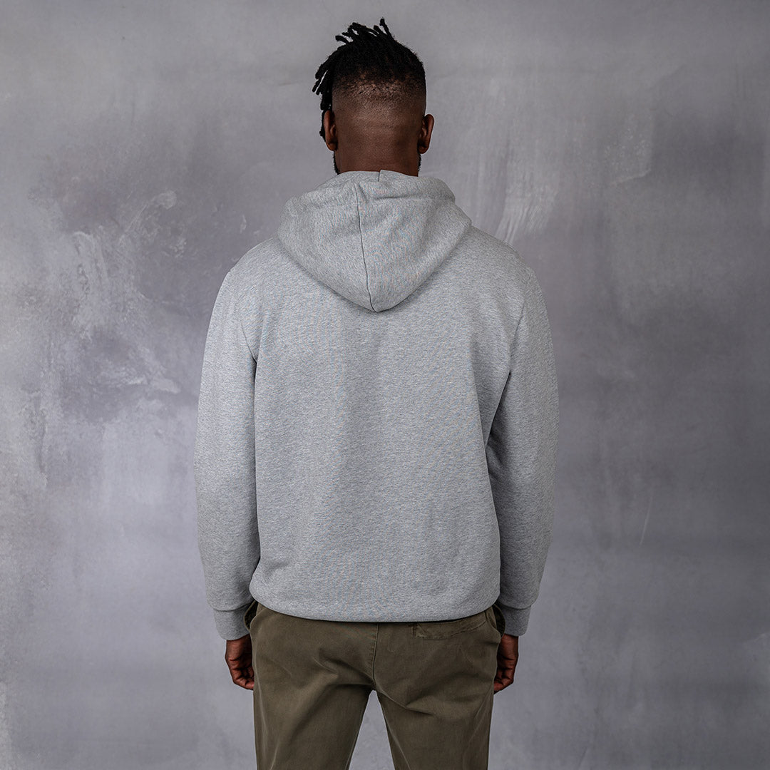 Hoodie for Life Grey Melange