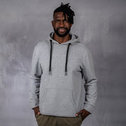 Hoodie for Life Grey Melange