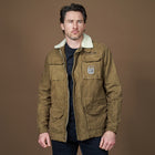 Field Sherpa Parker Jacket Brown