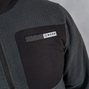 W.O.R.K 1/4 Zip Fleece Charcoal
