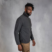 W.O.R.K 1/4 Zip Fleece Charcoal