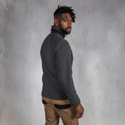 W.O.R.K 1/4 Zip Fleece Charcoal