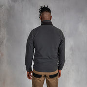 W.O.R.K 1/4 Zip Fleece Charcoal