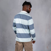 Lite Rugby Jersey Blue & Light Blue Stripe