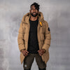 Long Line Puffer Khaki