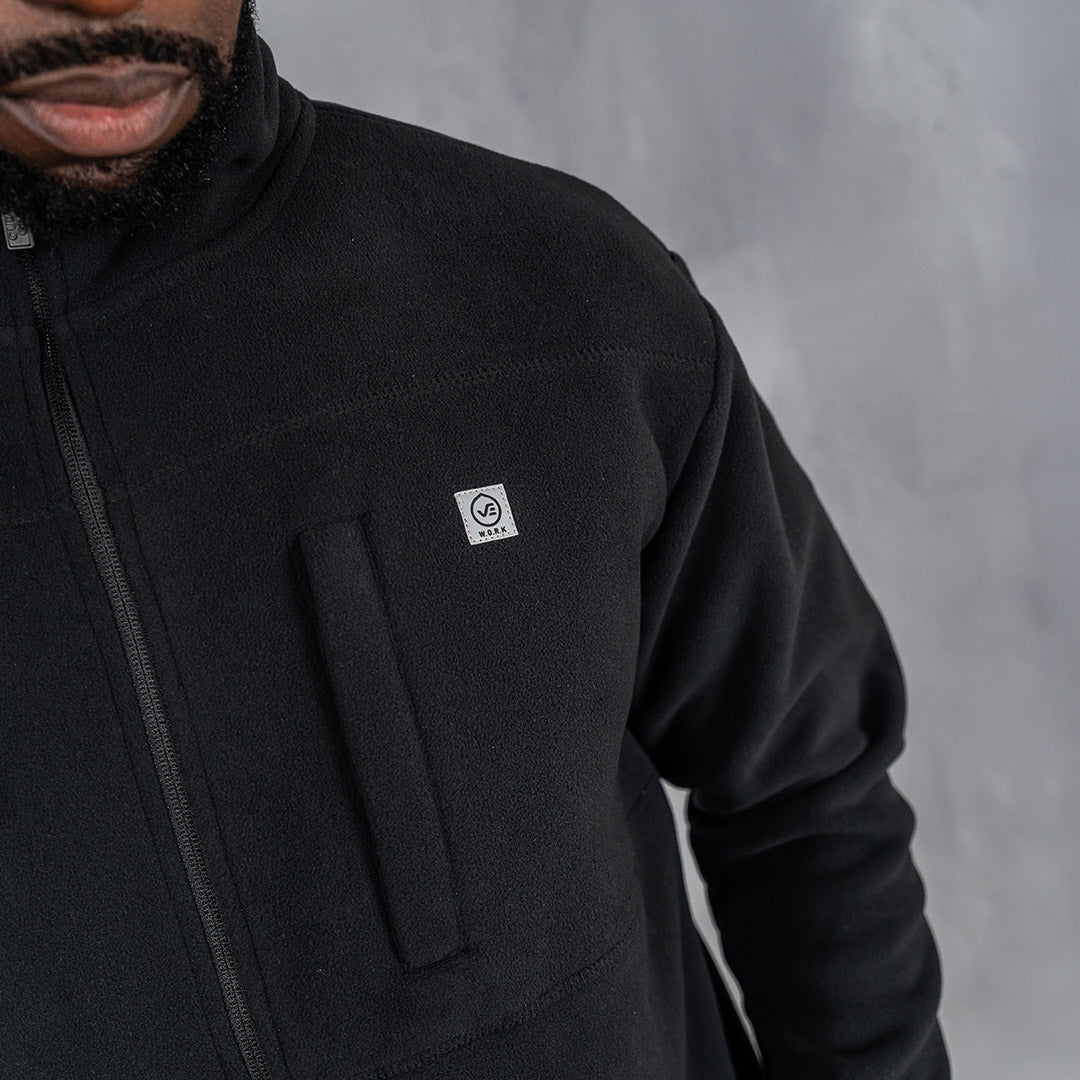 W.O.R.K Micro Fleece Black