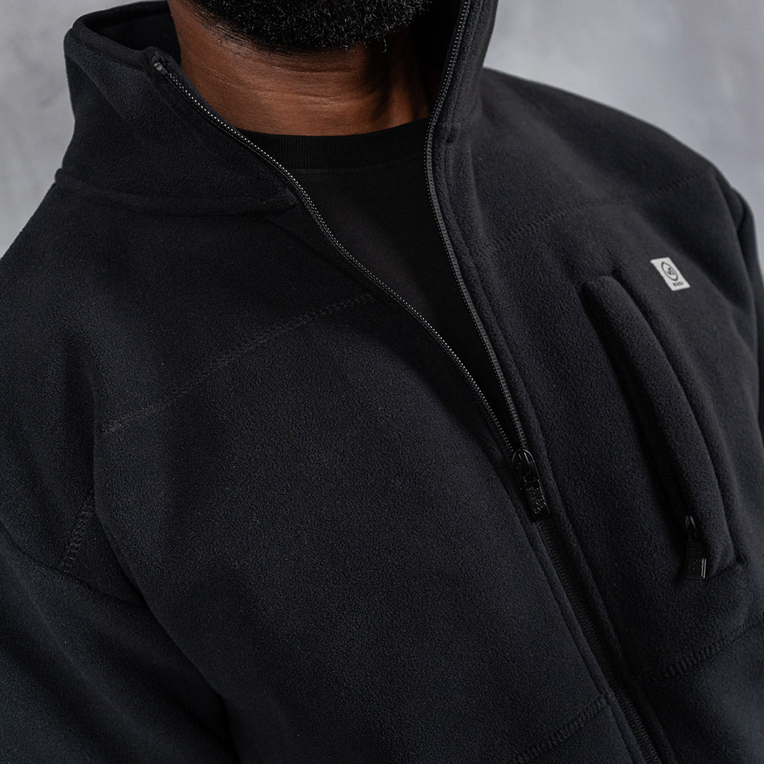 W.O.R.K Micro Fleece Black