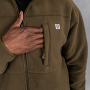W.O.R.K Micro Fleece Olive