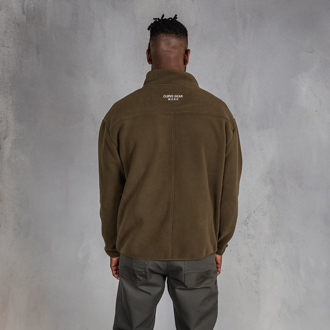 W.O.R.K Micro Fleece Olive