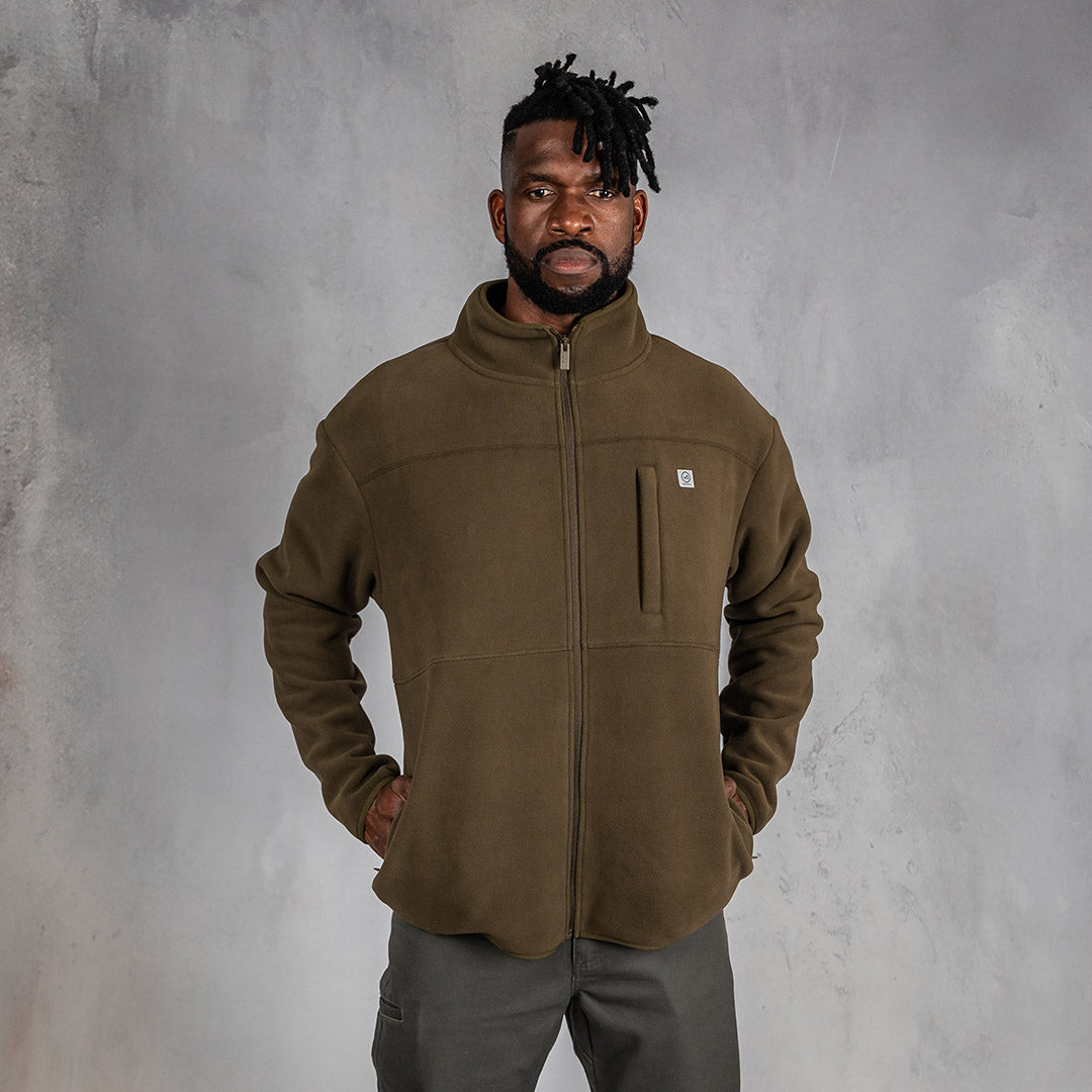 W.O.R.K Micro Fleece Olive