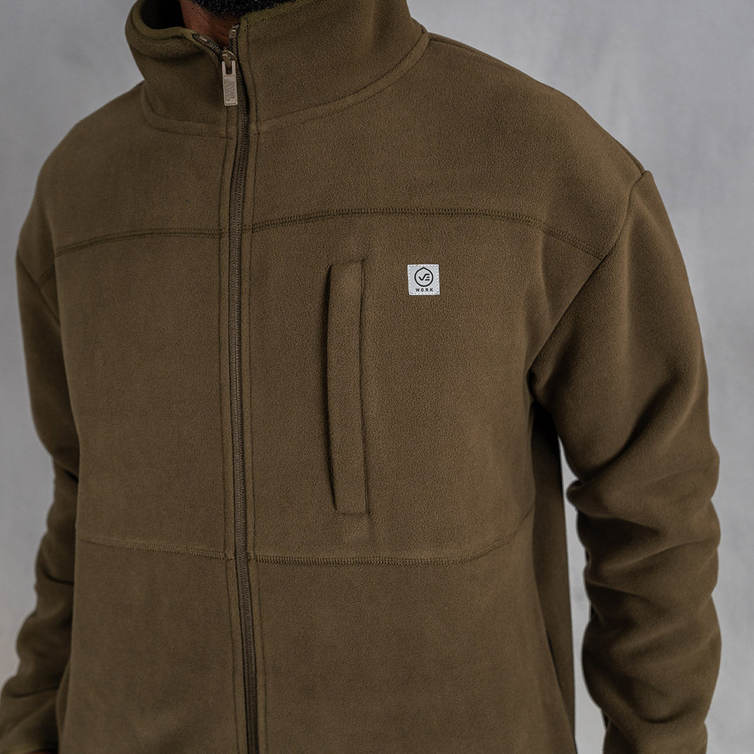 W.O.R.K Micro Fleece Olive
