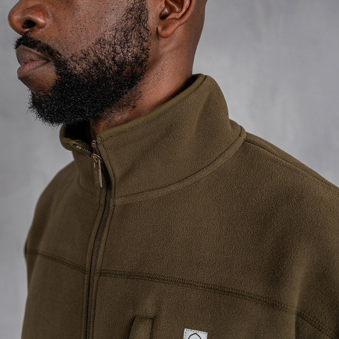 W.O.R.K Micro Fleece Olive