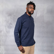 Overdyed Rugby Polo Navy