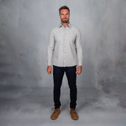 Platinum Cotton Long Sleeve Shirt Grey