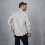Platinum Cotton Long Sleeve Shirt Grey