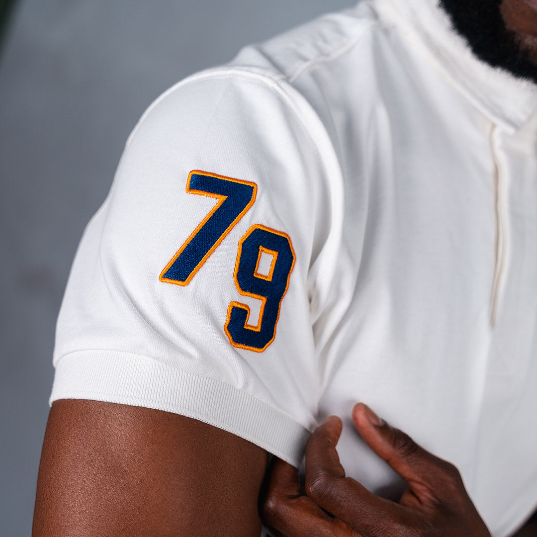 Elite Rugby Polo Off White