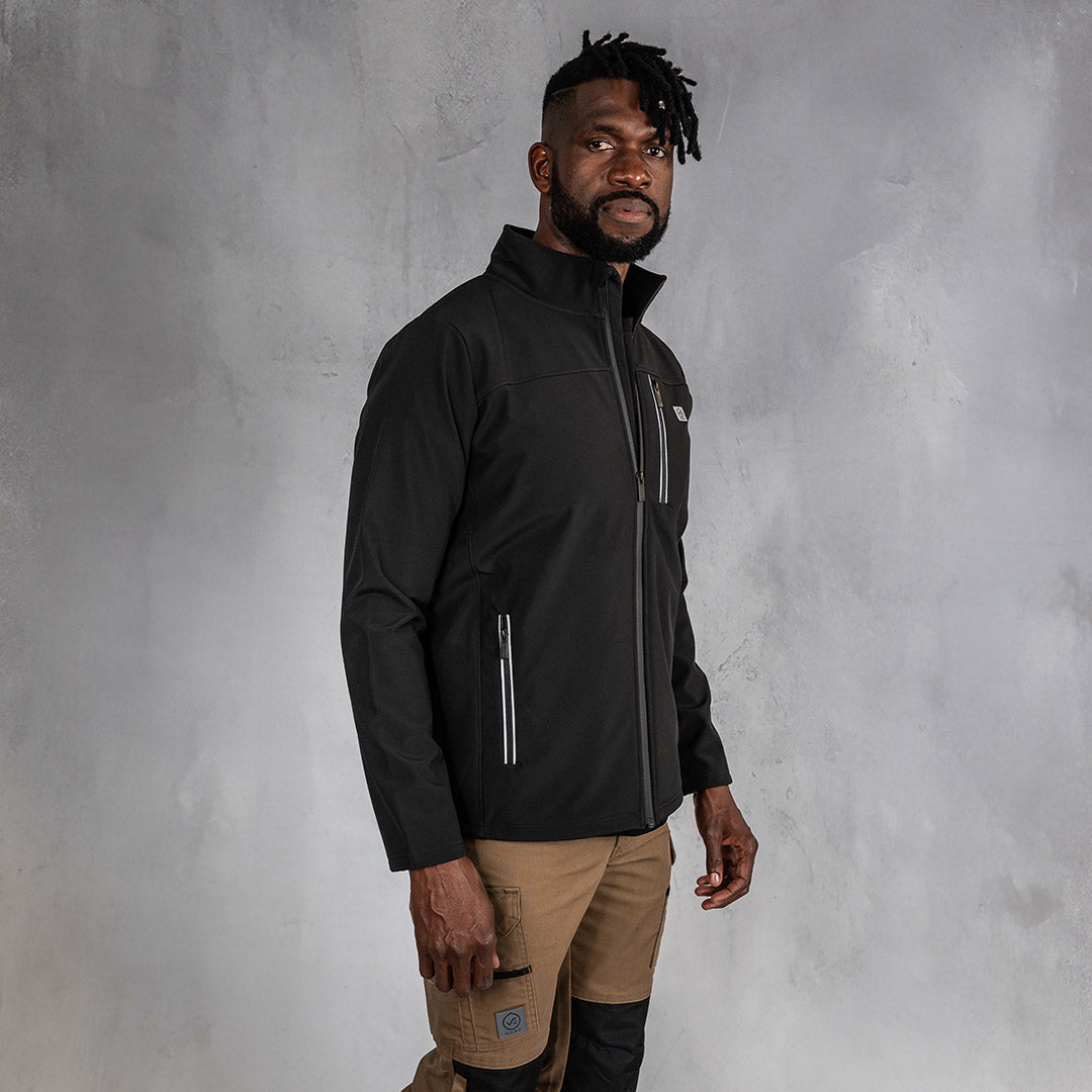 W.O.R.K Softshell Jacket Black