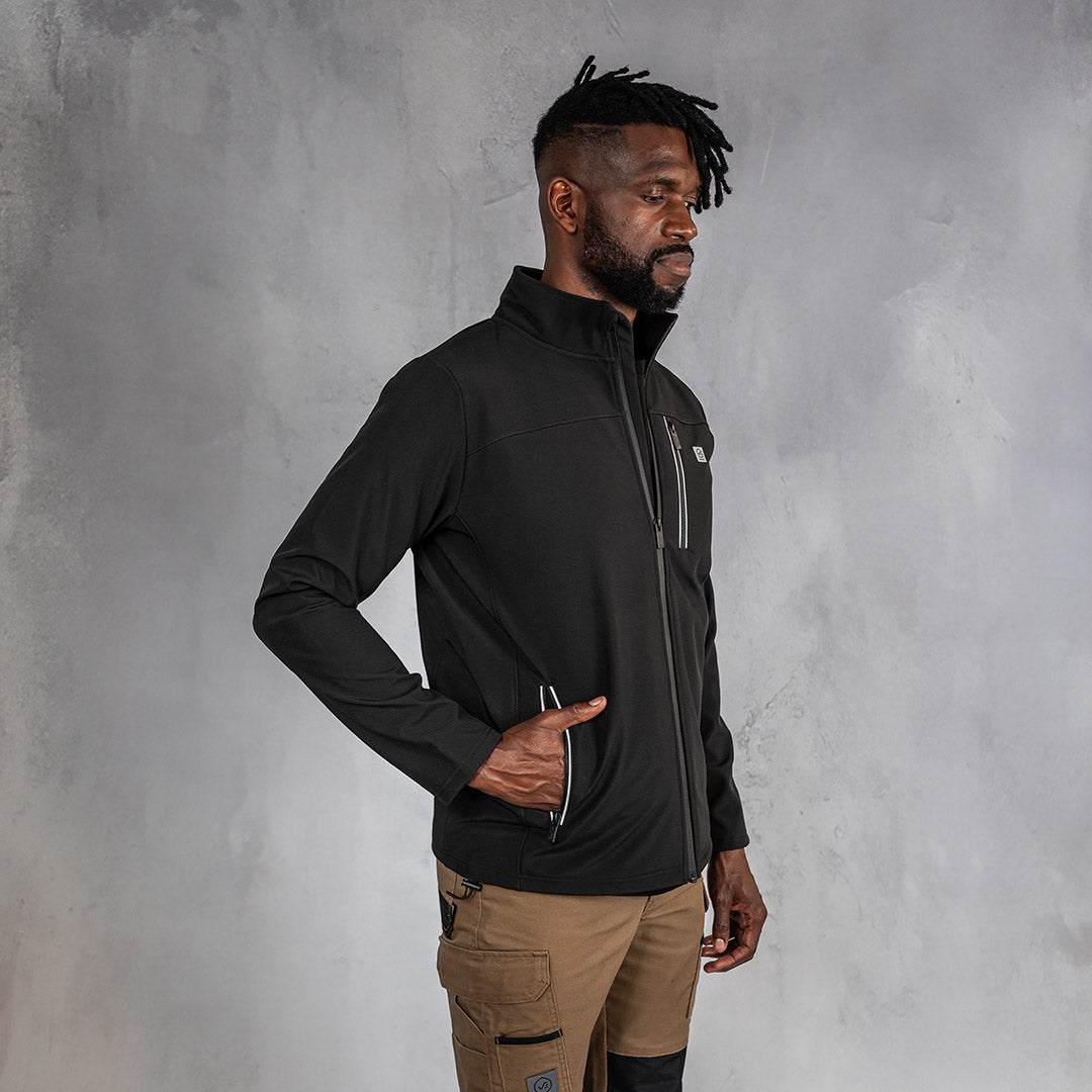 W.O.R.K Softshell Jacket Black