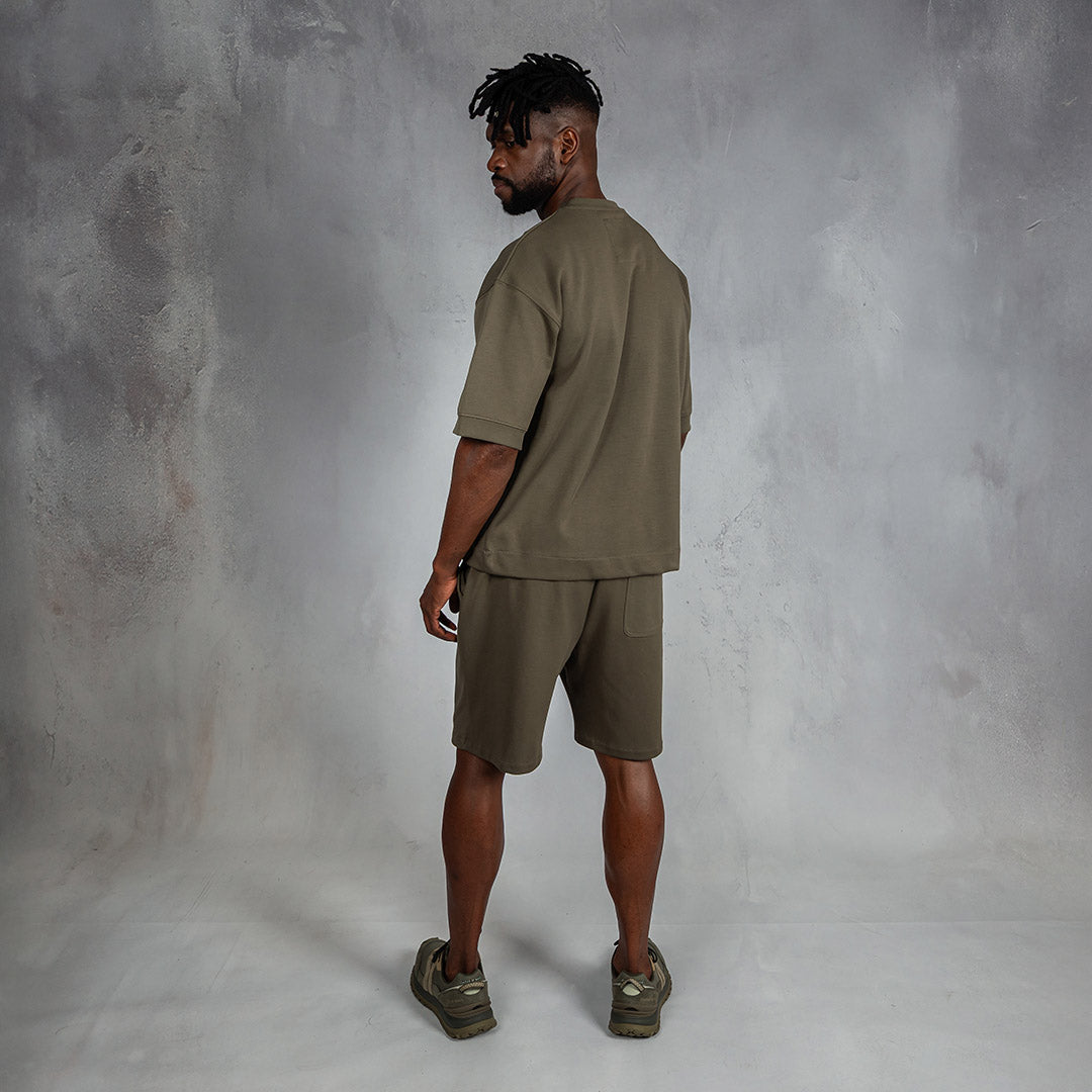 COB Boxy T-Shirt Olive