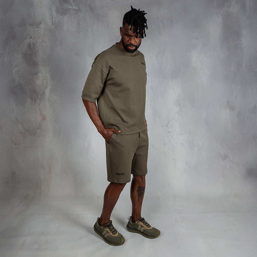 COB Boxy T-Shirt Olive