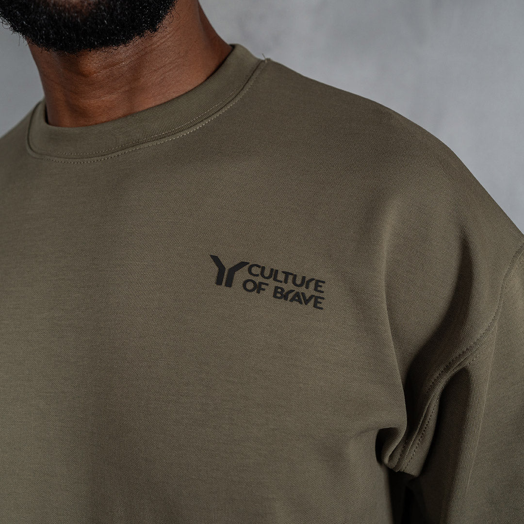 COB Boxy T-Shirt Olive