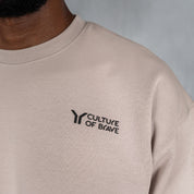 COB Boxy T-Shirt Light Grey