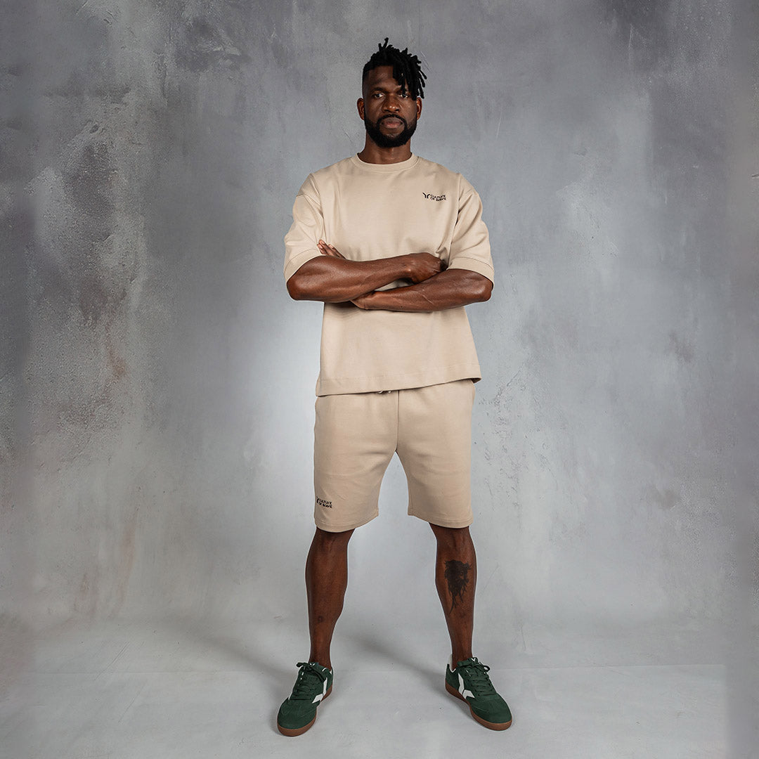 COB Boxy T-Shirt Light Stone