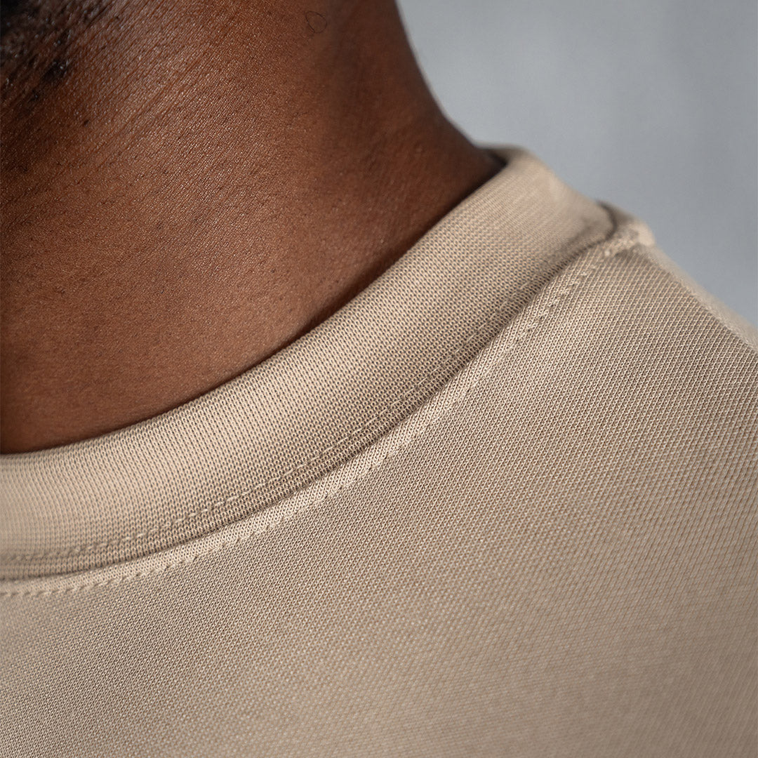 COB Boxy T-Shirt Light Stone