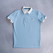 Elite Rugby Polo Light Blue