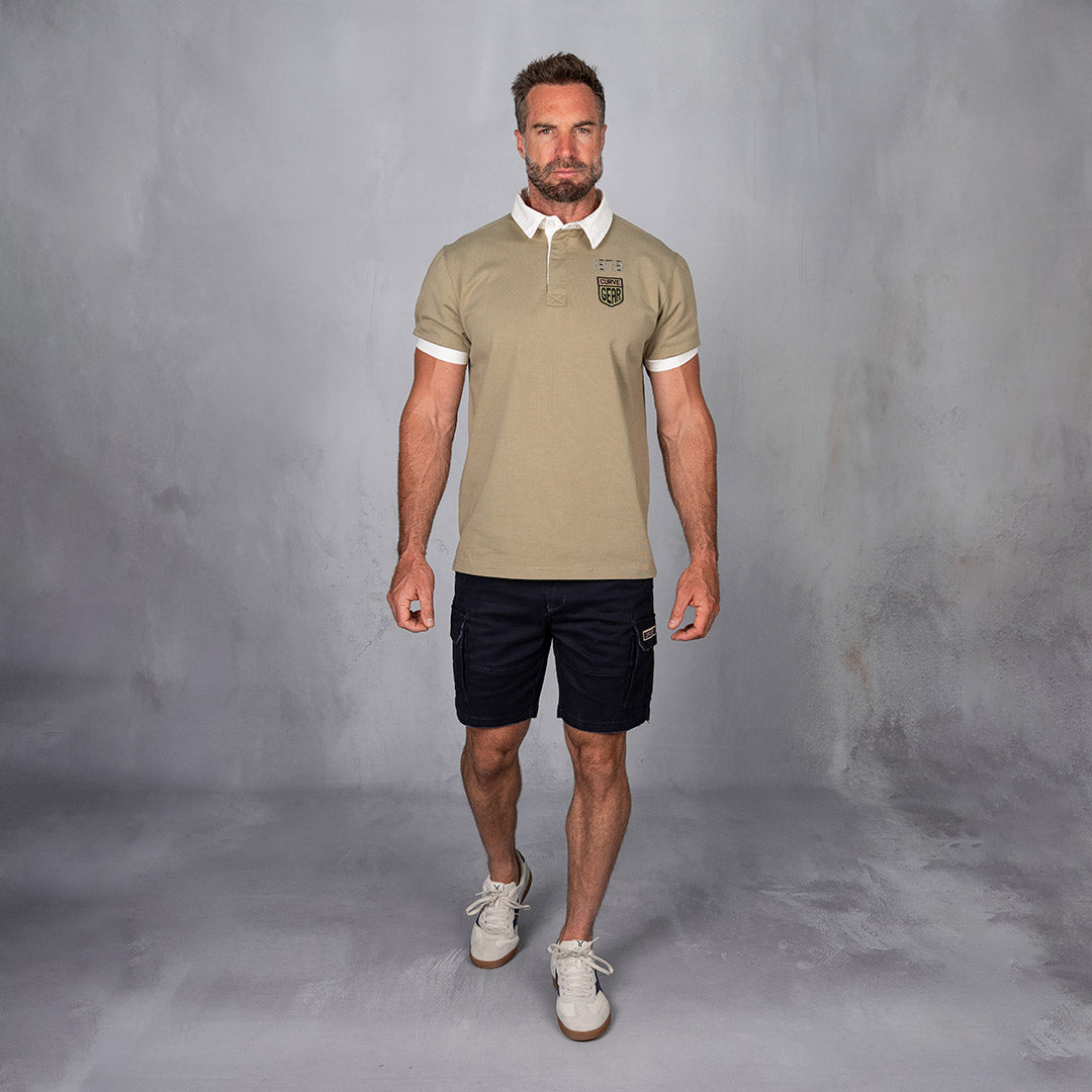 Elite Rugby Polo Light Olive