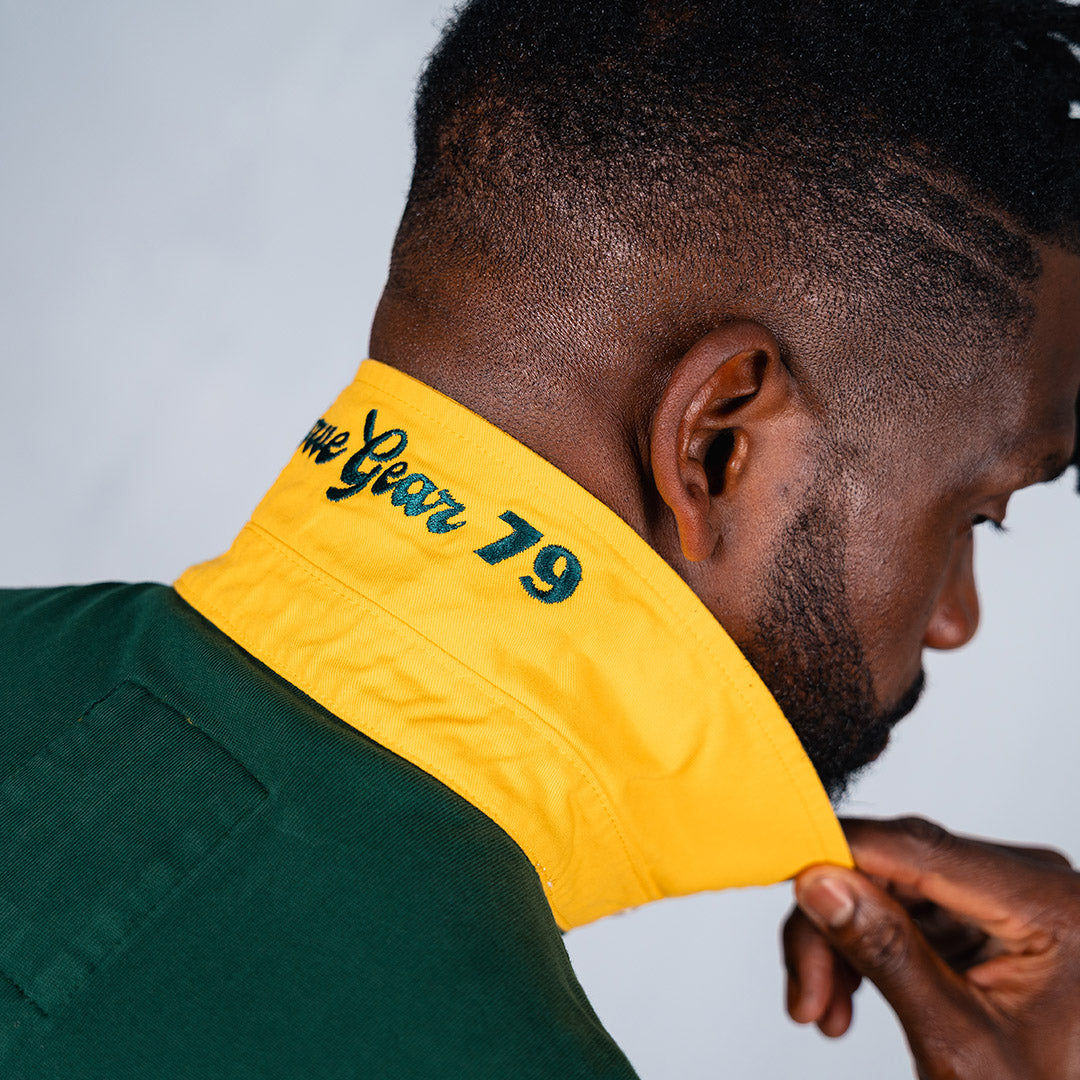 Elite Rugby Polo Bottle Green