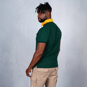 Elite Rugby Polo Bottle Green