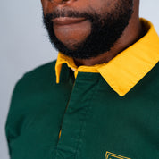 Elite Rugby Polo Bottle Green