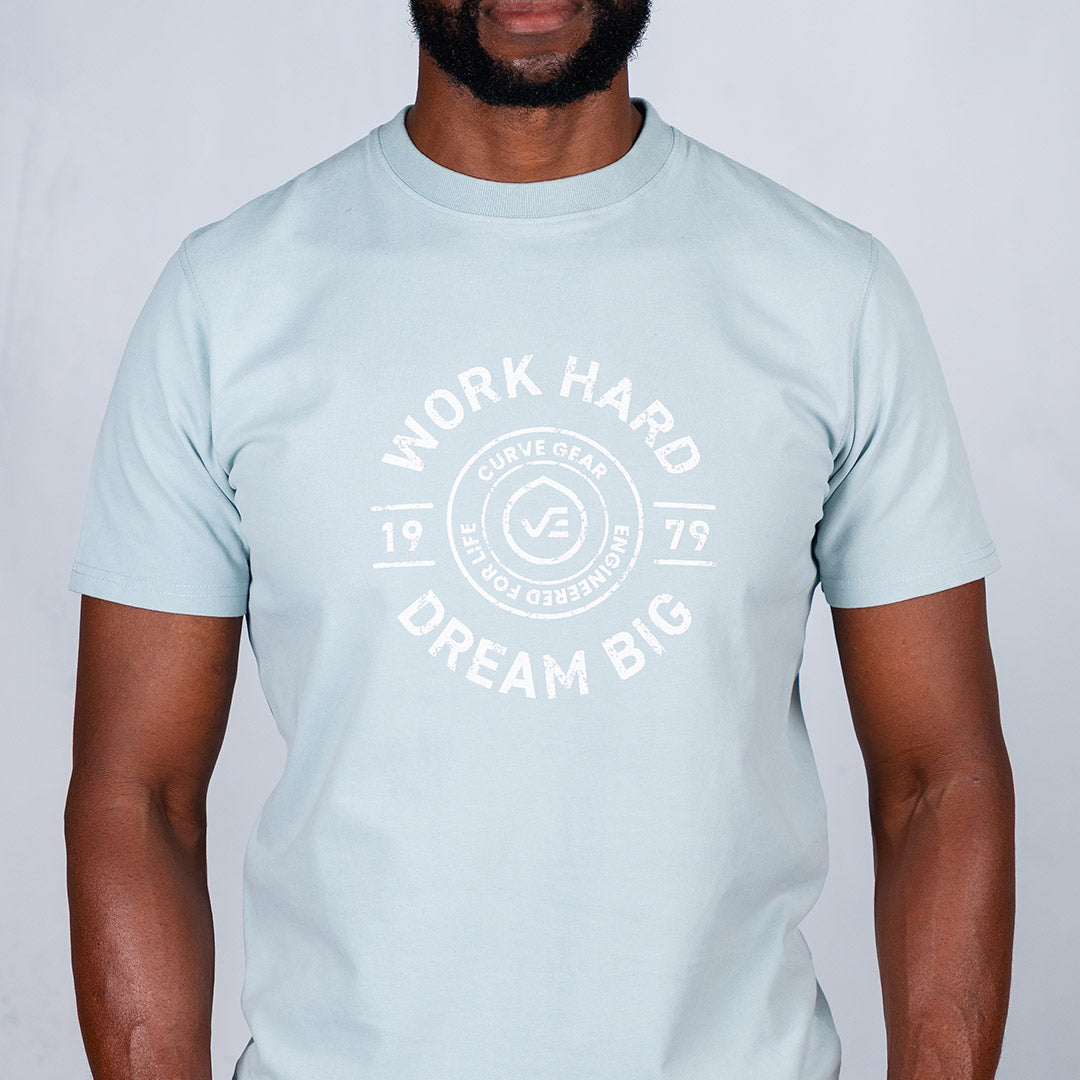 Dream Big T-Shirt Light Blue