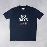 No Days Off T-Shirt Navy