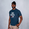 No Days Off T-Shirt Navy