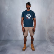No Days Off T-Shirt Navy
