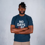 No Days Off T-Shirt Navy
